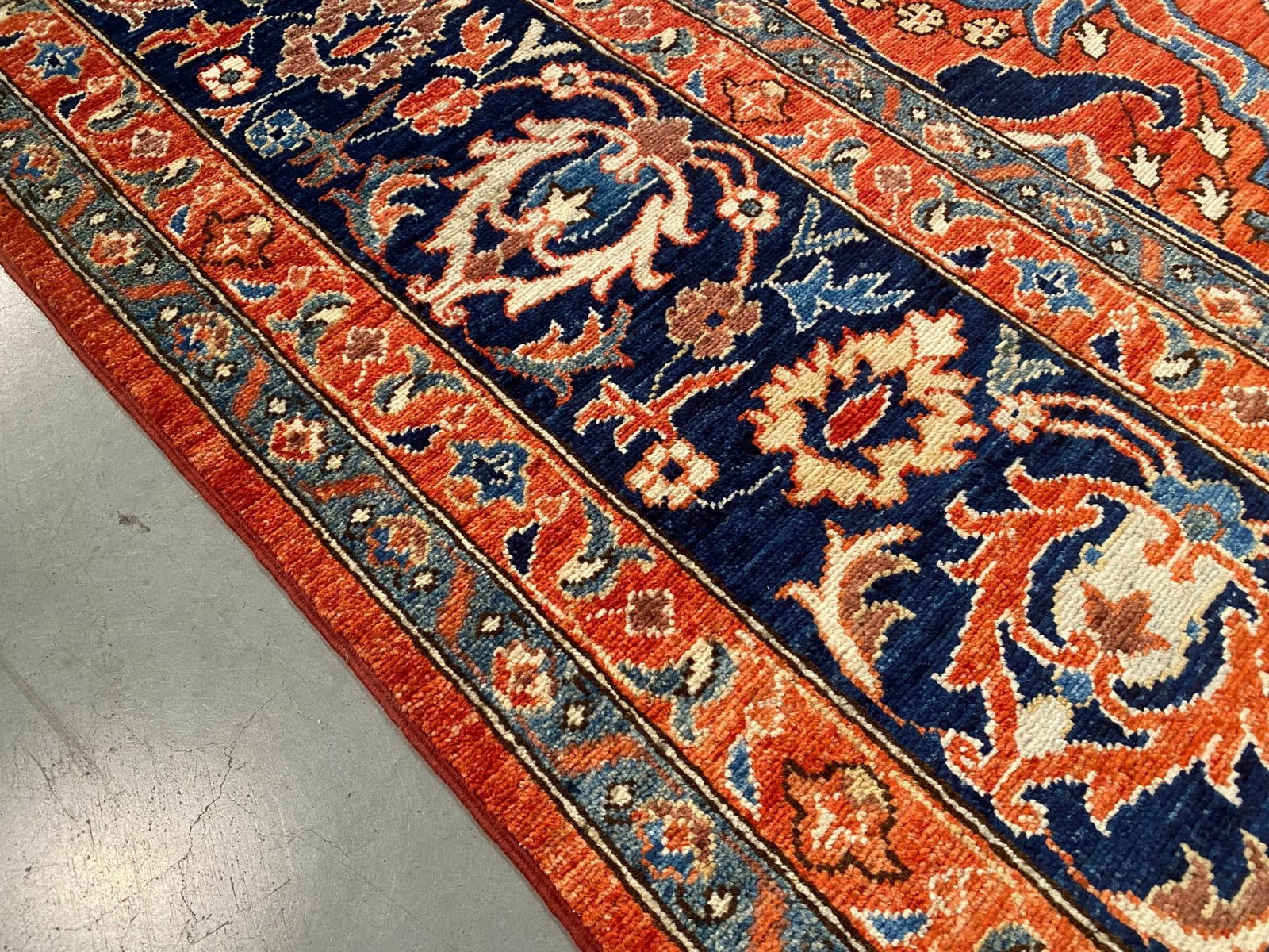 Exquisite Fine Serapi Design Rug 9.1x11.9 - 8