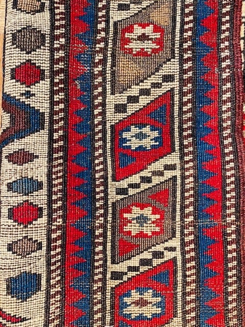 Vijntage Akstafa Design caucasian Rug-4804 - 5