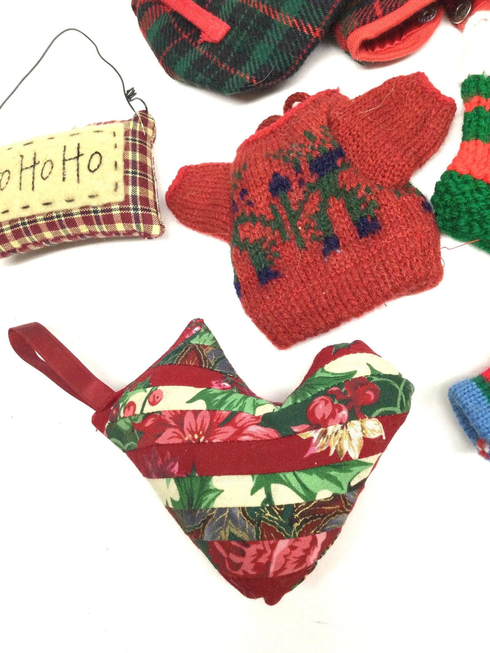 Vintage Group Handcrafted Holiday Ornaments - 8
