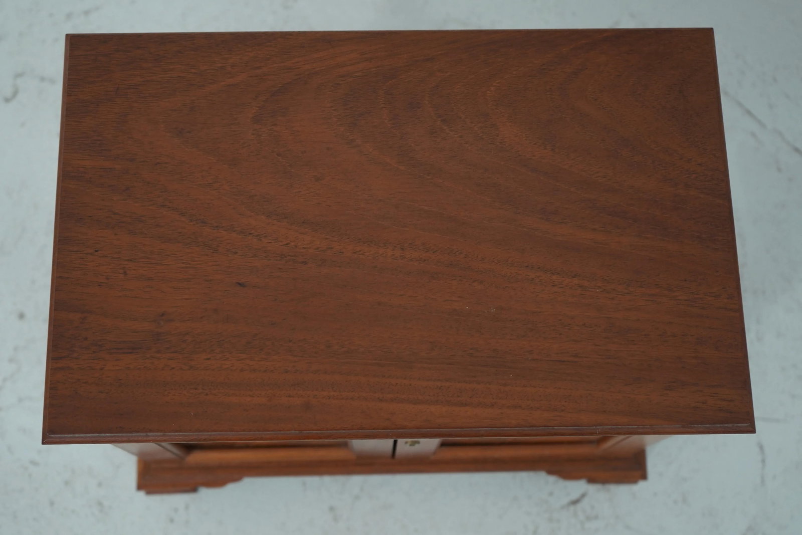 Bench Made Chippendale Style 2 Door Walnut Jewelry Box - 7