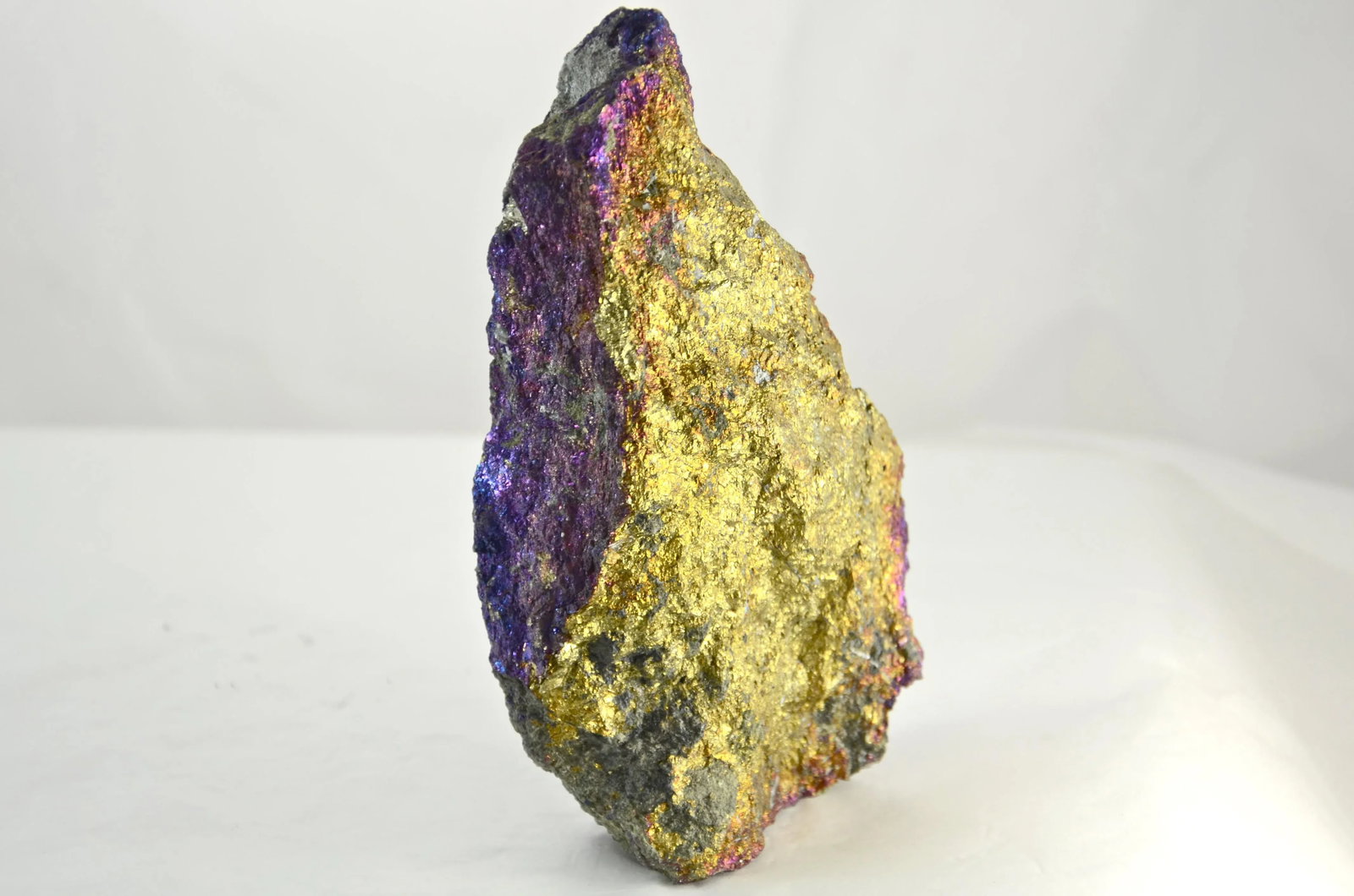 Natural Peacock Ore Tower Specimen - 3