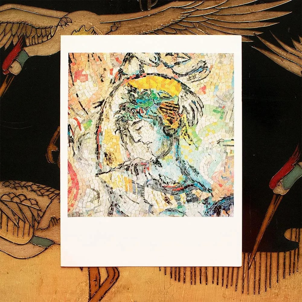 1972 After Marc Chagall "The Message of Ulysse (Detail)", Full-Color Parisian Print - 3