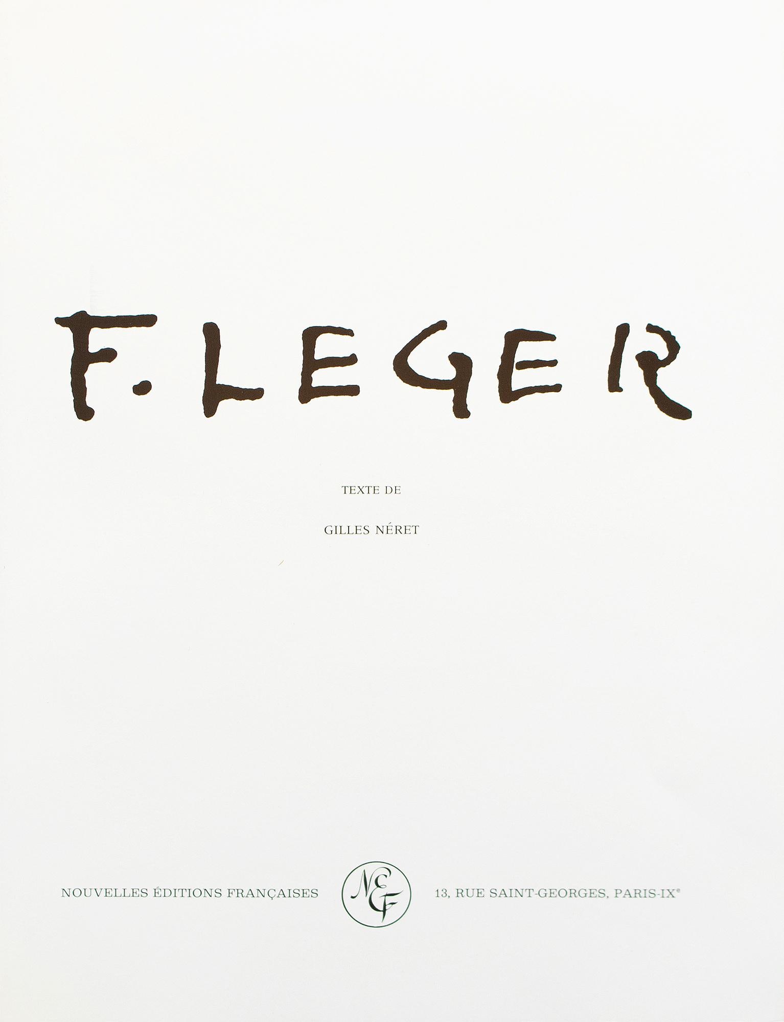 1990 After Fernand Leger "The Circus Hats" Excerpt, Black and White Parisian Print - 7