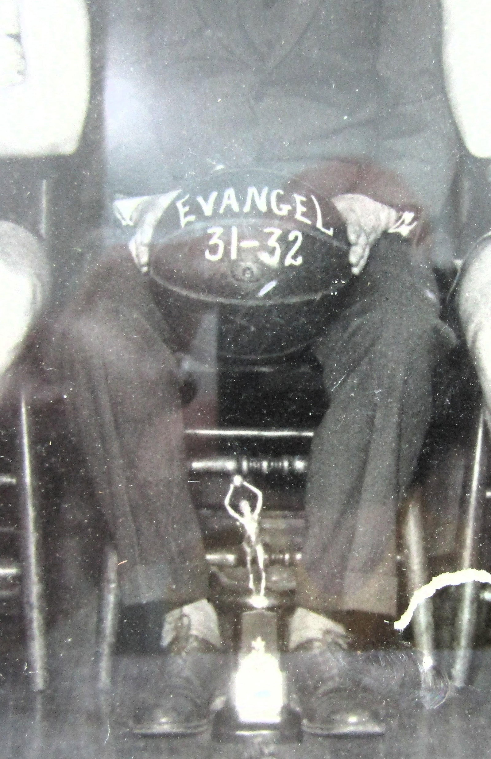 Antique 1931-32 Photograph the Evangel Basketball Team Evangel University, Framed - 4