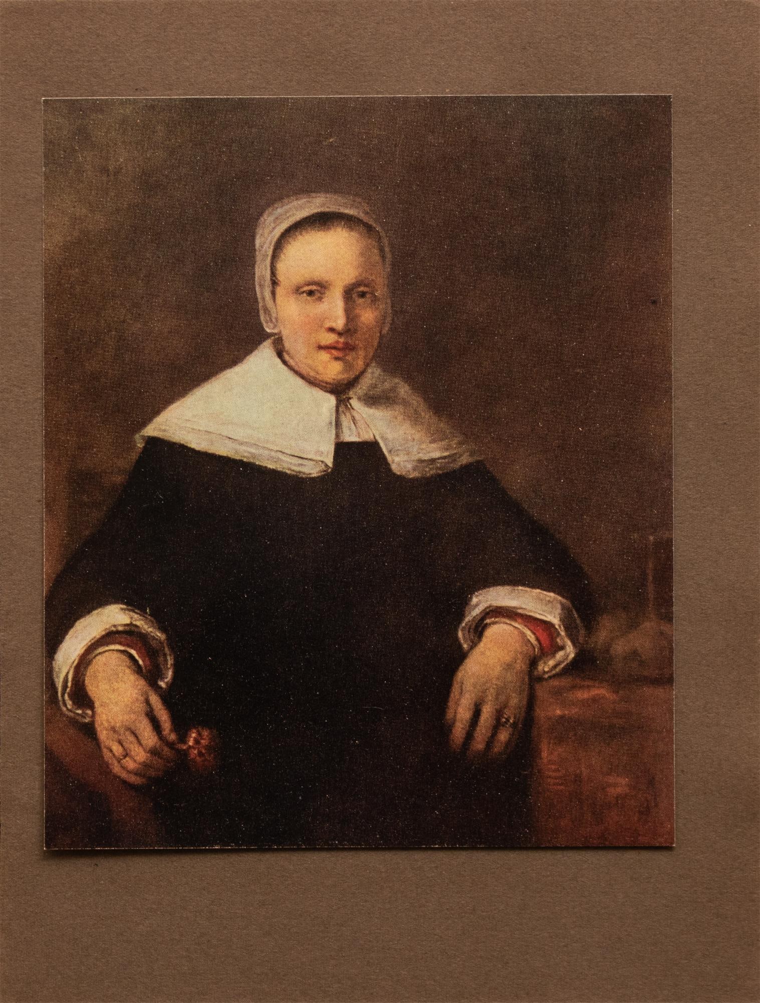 1905 After Rembrandt "Young Woman in a Red Chair", First Edition Full-Color Print by M. Menpes - 6