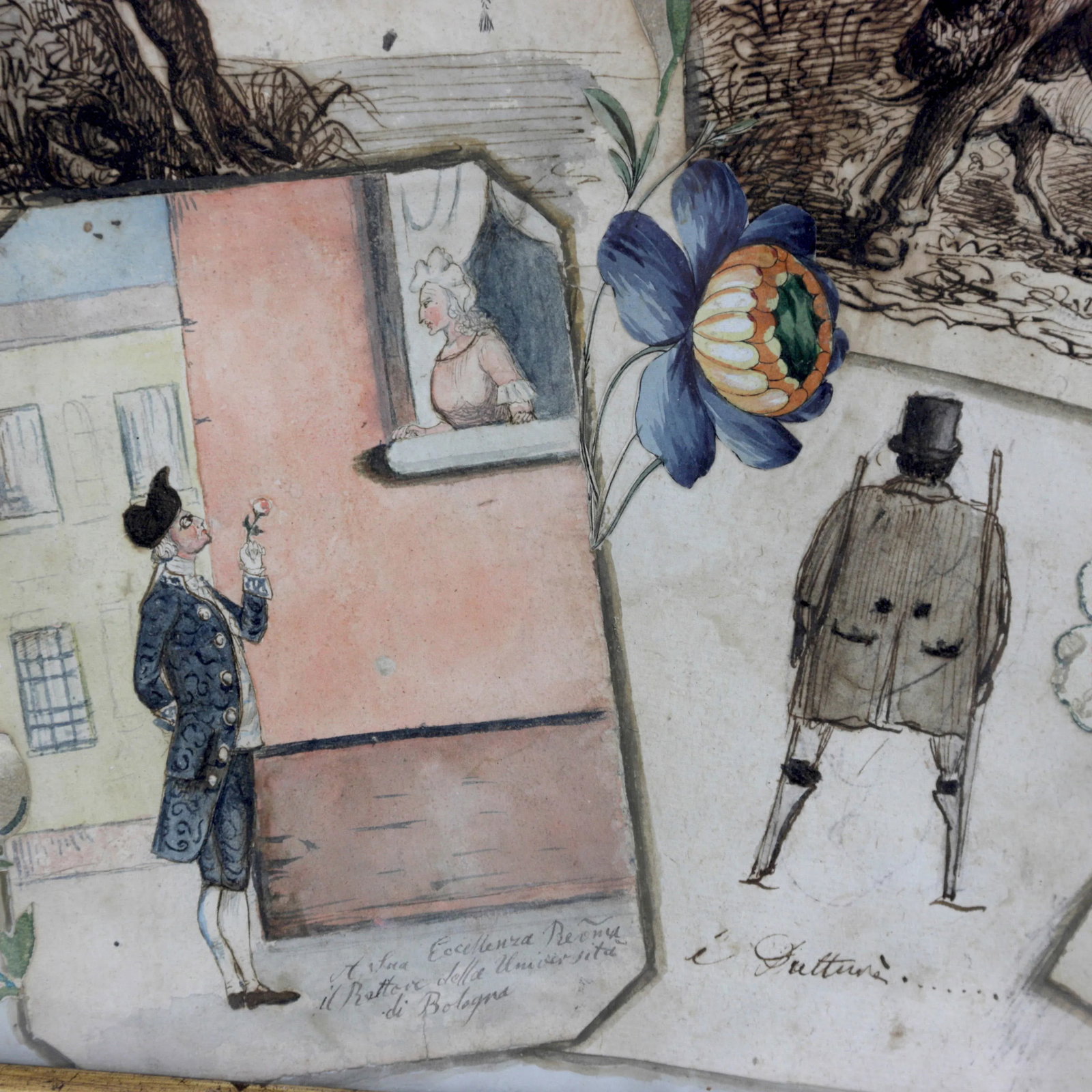 19th Century Mixed Subject Trompe l'Oeil - 5