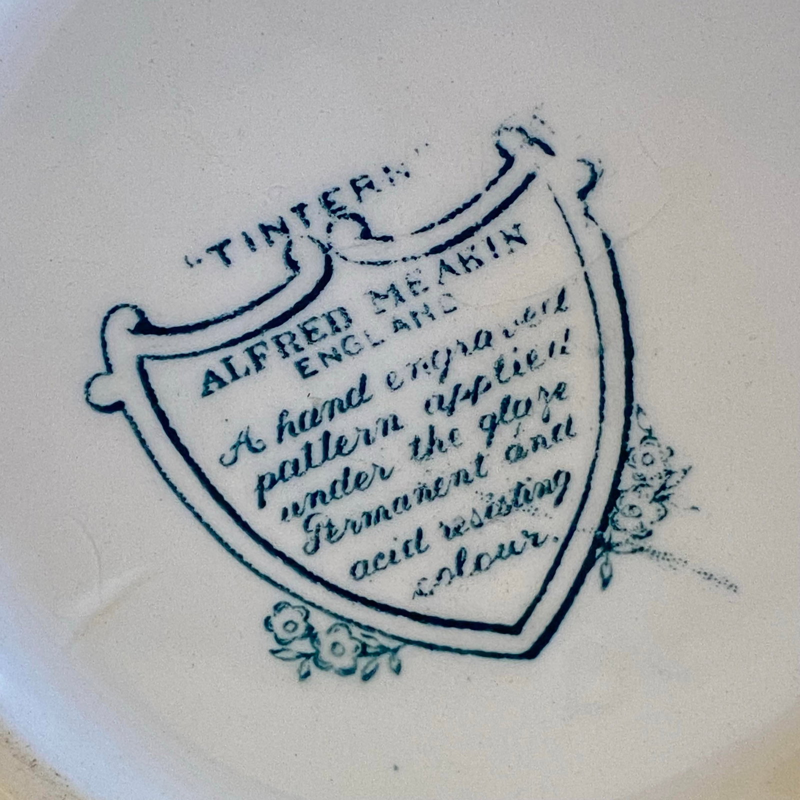 1920s Alfred Meakin Ironstone Soup Pitcher - 3