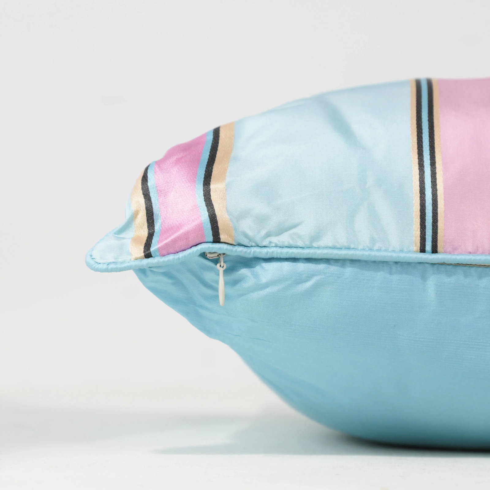 Pastel Dream Decorative Stripe Square Pillow - 5