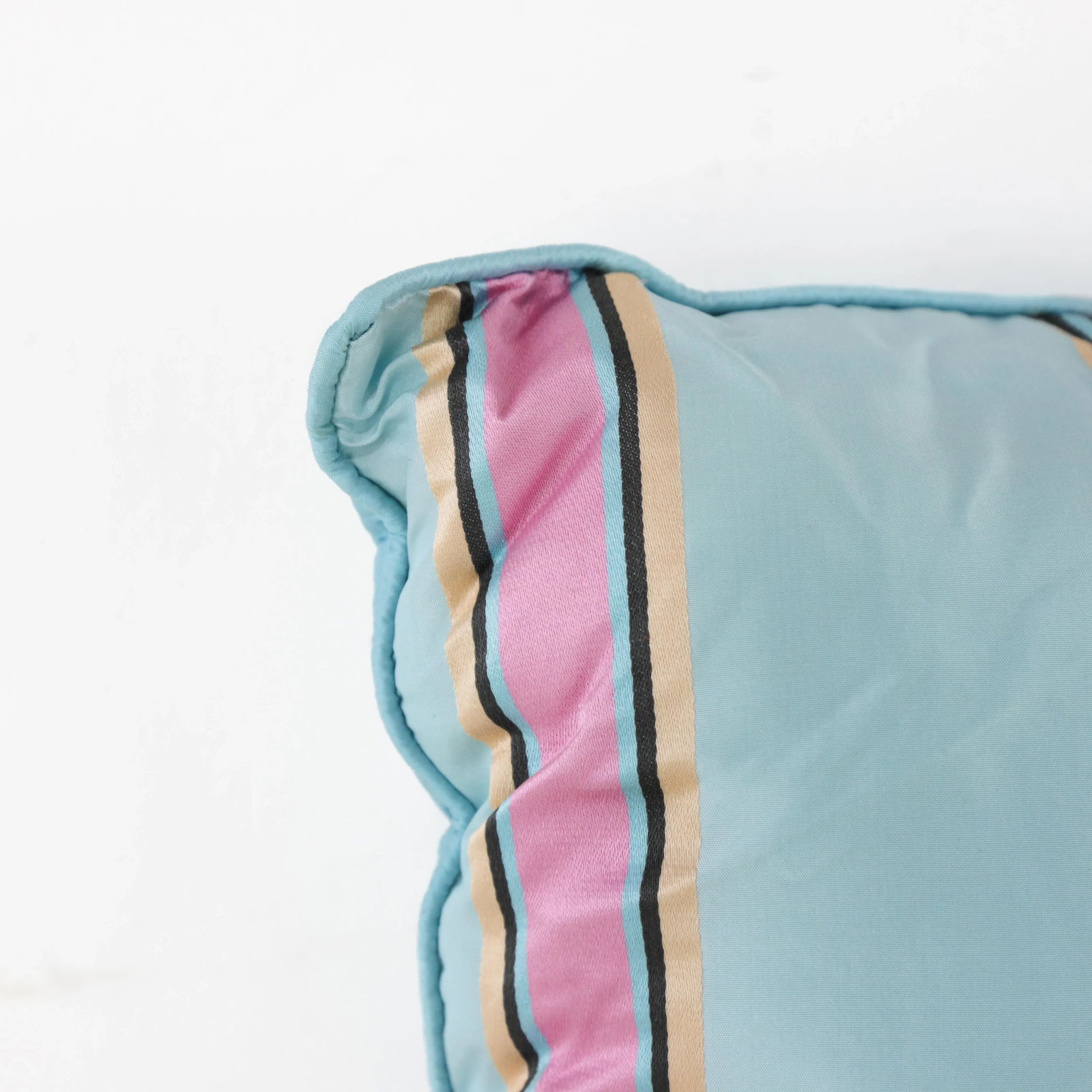 Pastel Dream Decorative Stripe Square Pillow - 7