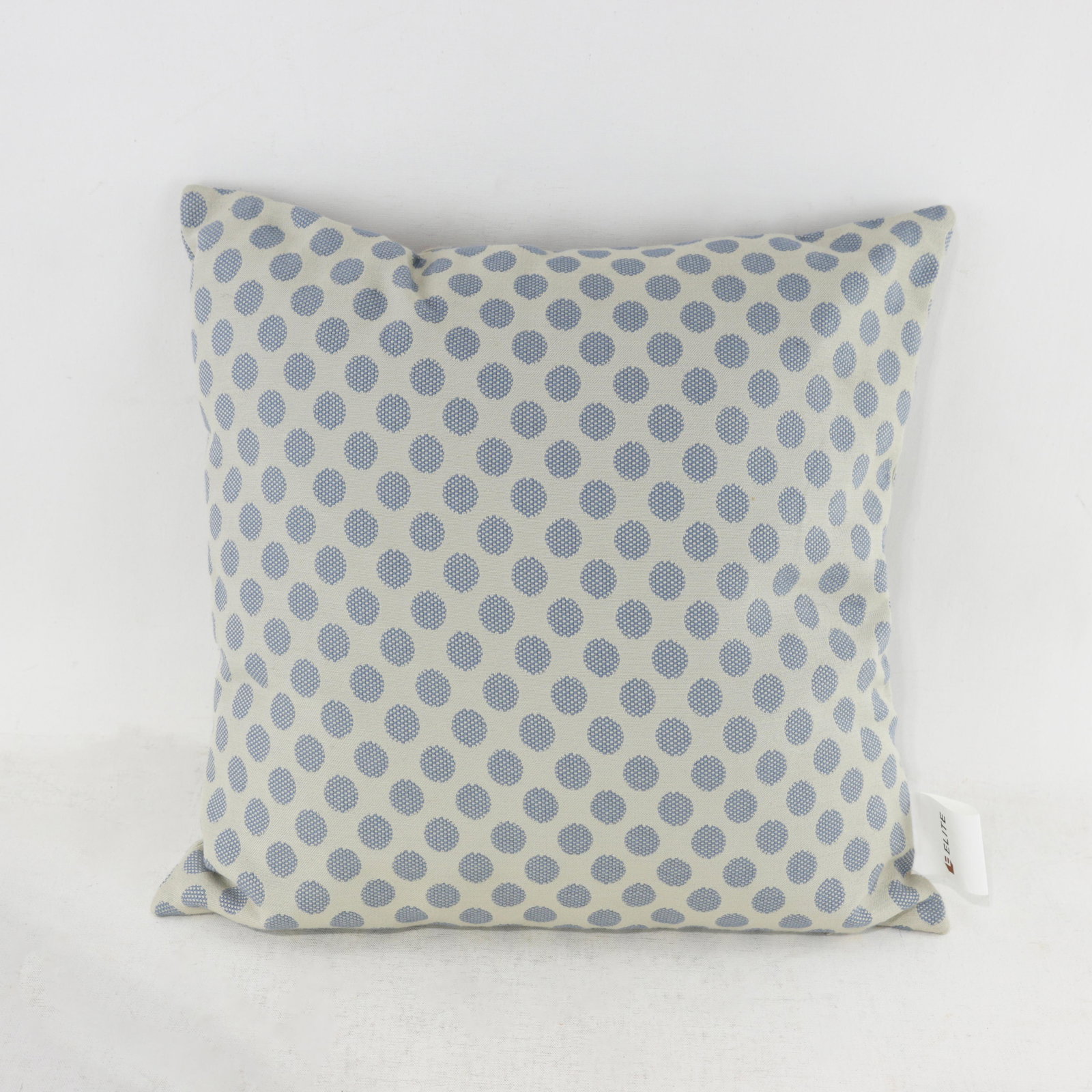 Polka Dot Blue Decorative Cushion - 8