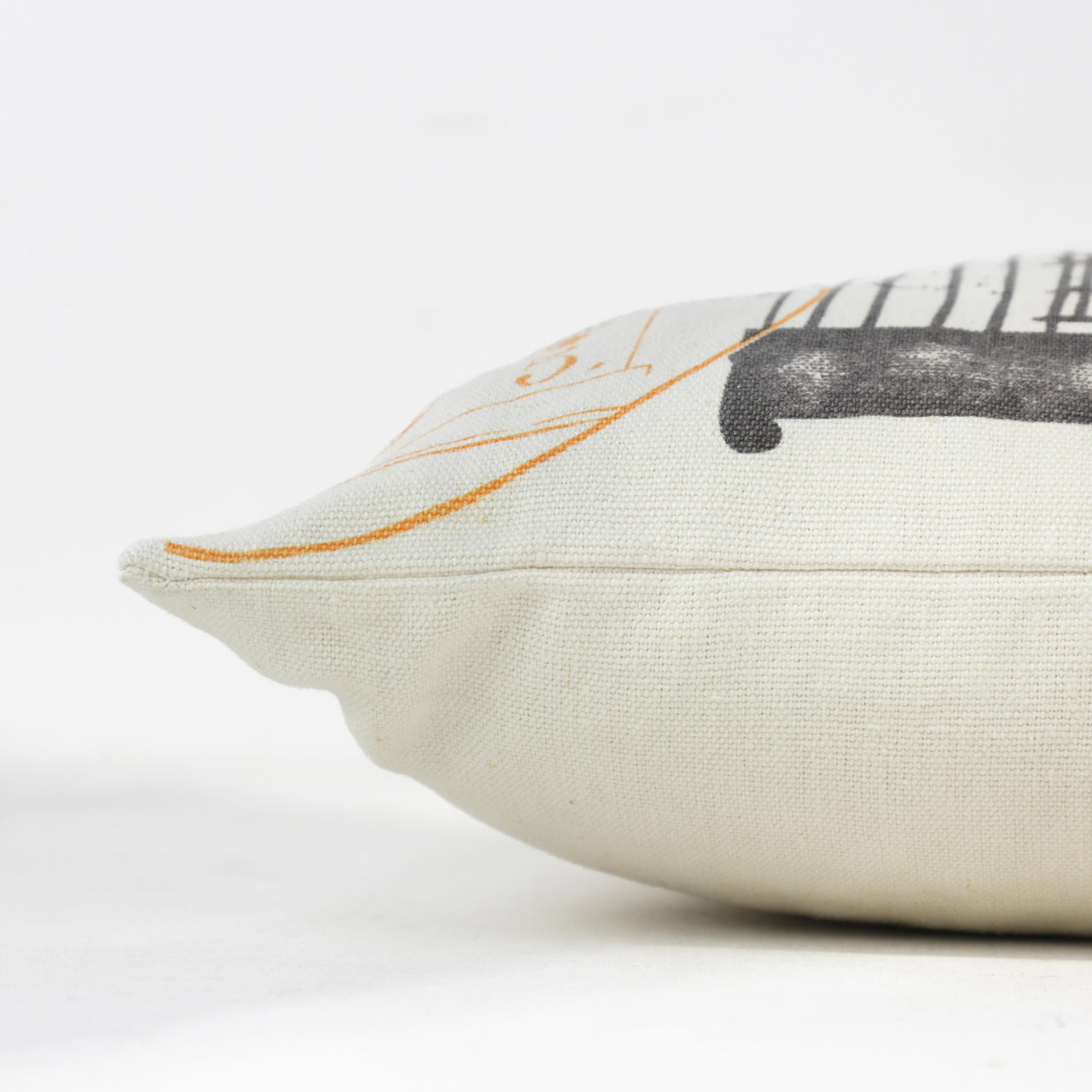 Vintage Bird and Butterfly Cage Pillow - 4