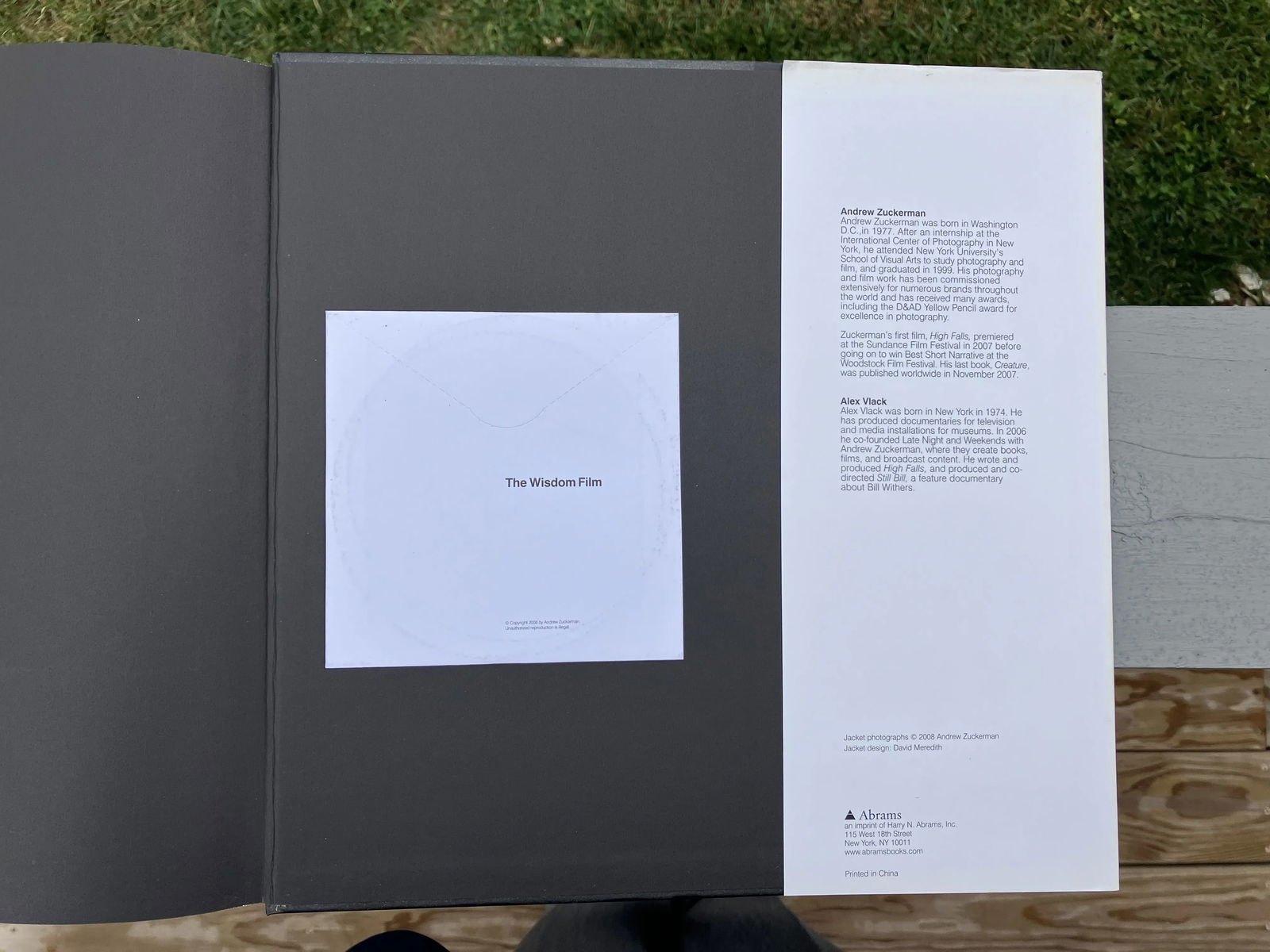 Wisdom - a Folio of Photographs and Essays - First Edition - 7