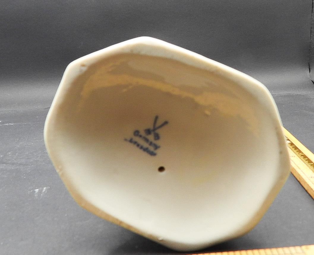 Antique Ernest Bohne Dresden Putti Cherub Angel Hard Paste Porcelain Figurine - 7