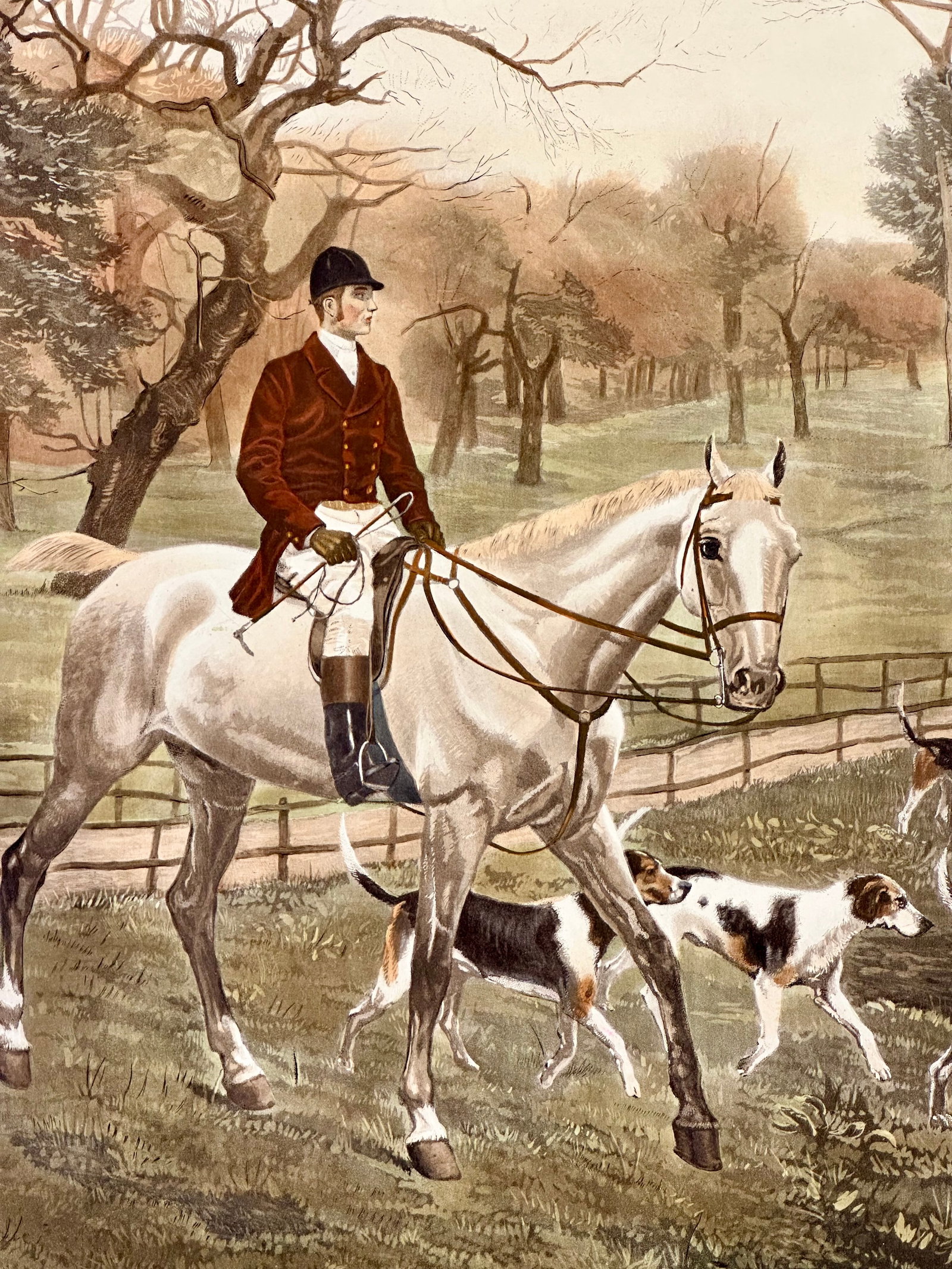 Going to the Meet by Wallace Hester, 1893 (Unframed) - 3