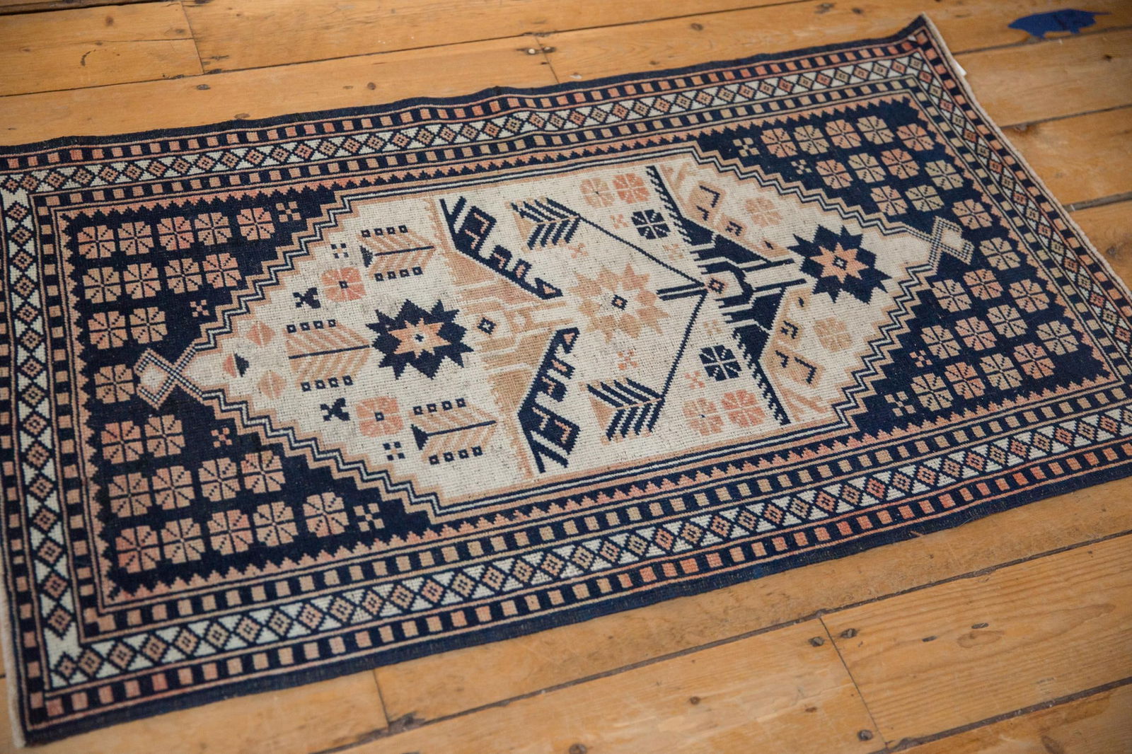 Vintage Distressed Dosemealti Rug Runner - 2'3" X 4' - 3
