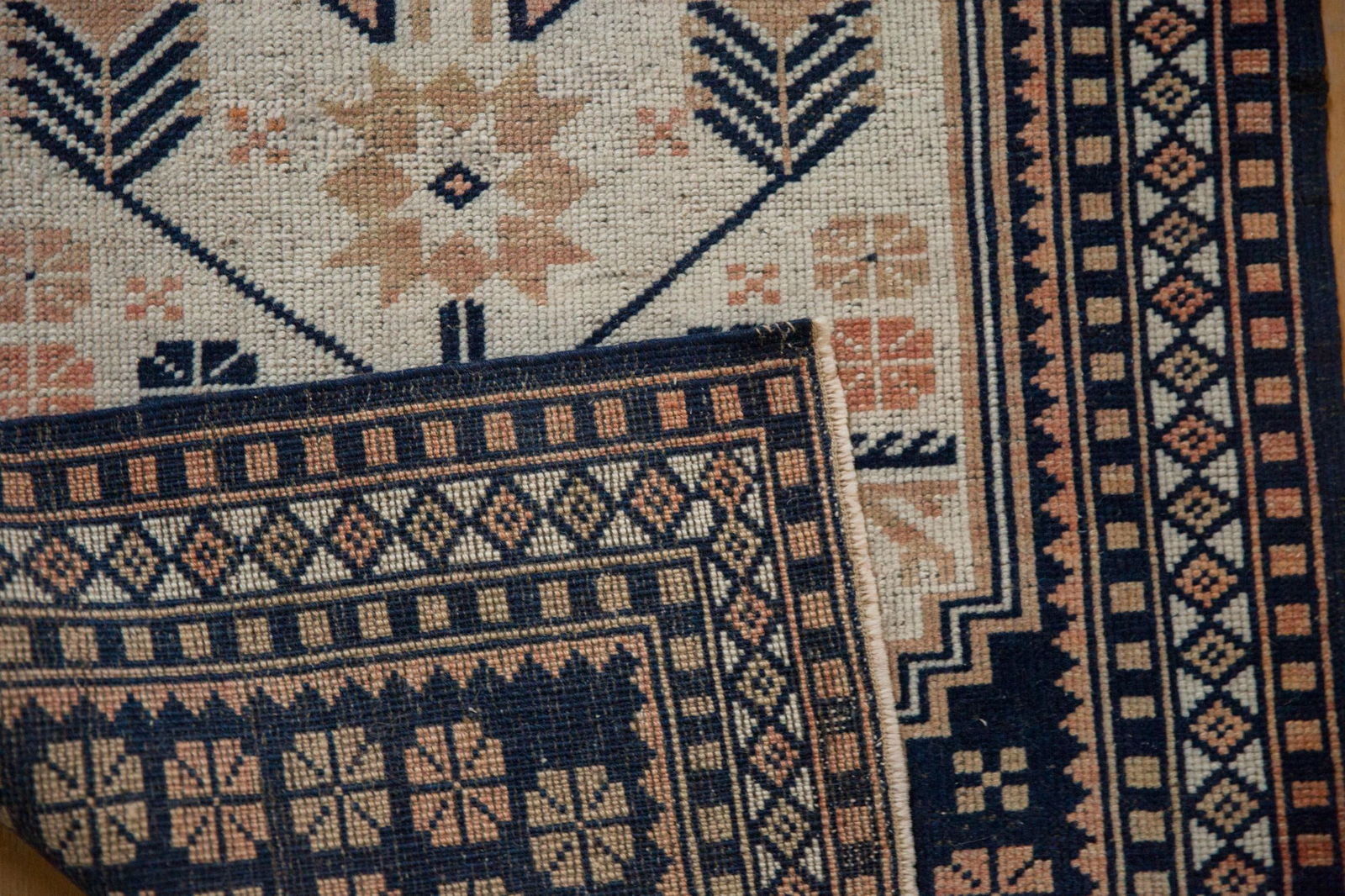 Vintage Distressed Dosemealti Rug Runner - 2'3" X 4' - 9