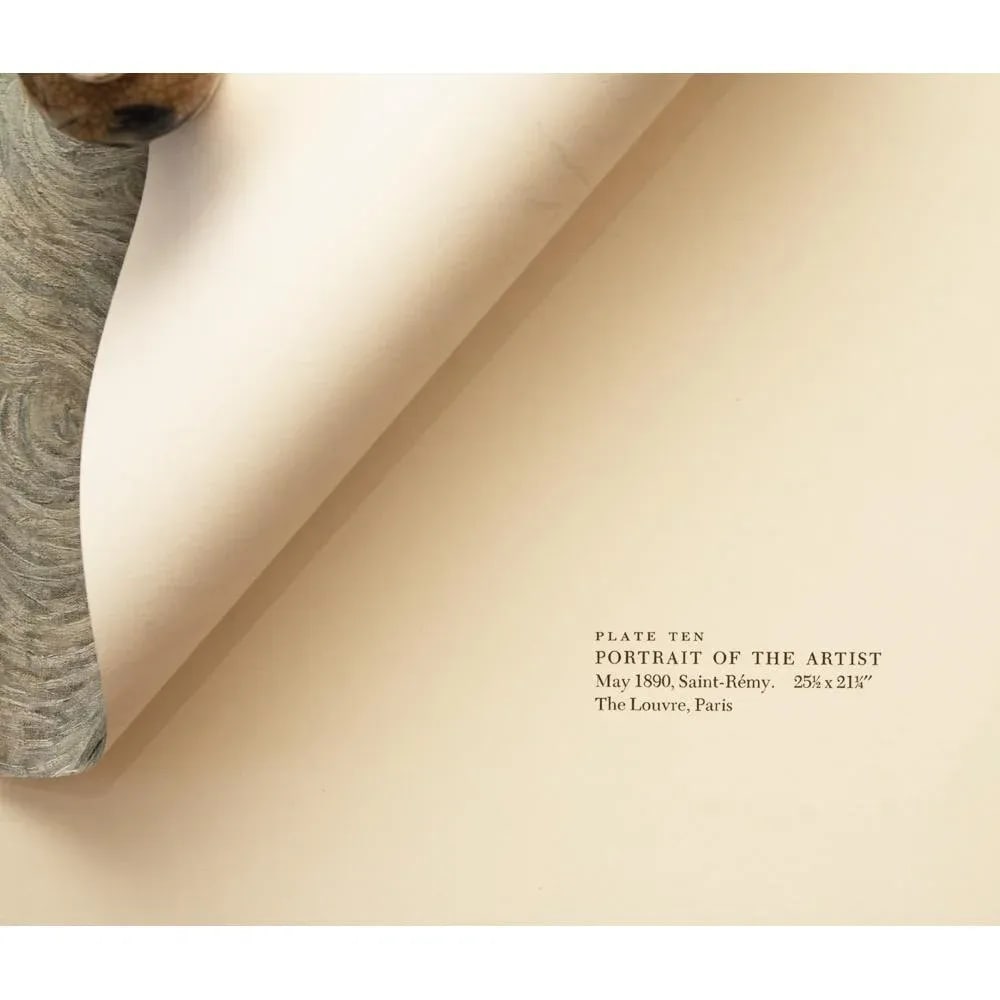 1950s After Vincent Van Gogh "Self-Portrait", Post-Impressionist First Edition Print - 7