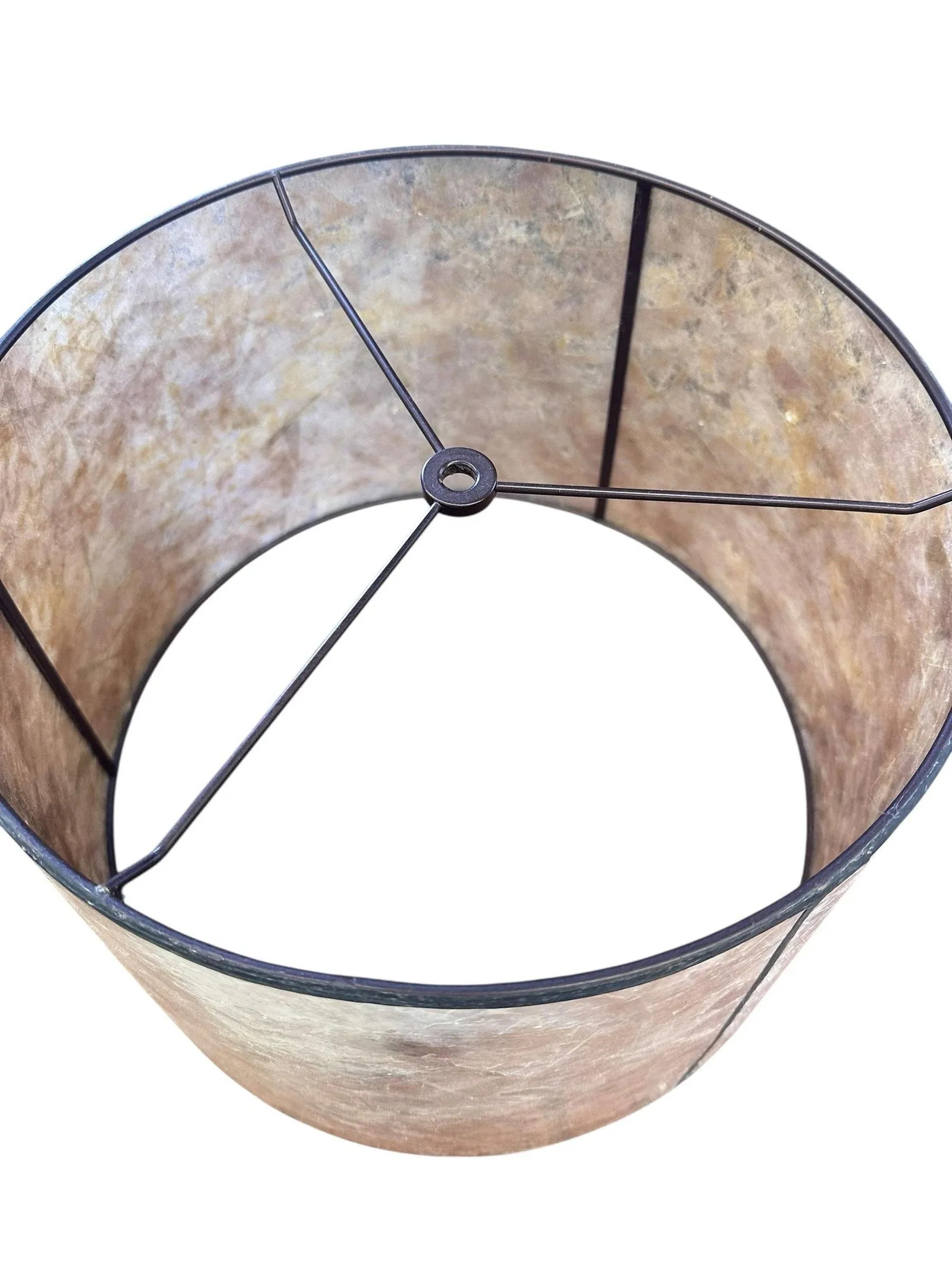 Vintage Mica Arts & Crafts Lamp Shade - 5