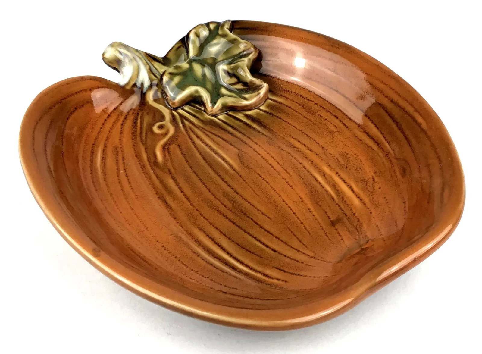 Mid-Century Autumn Trinket Plates - Set of 2 - 6