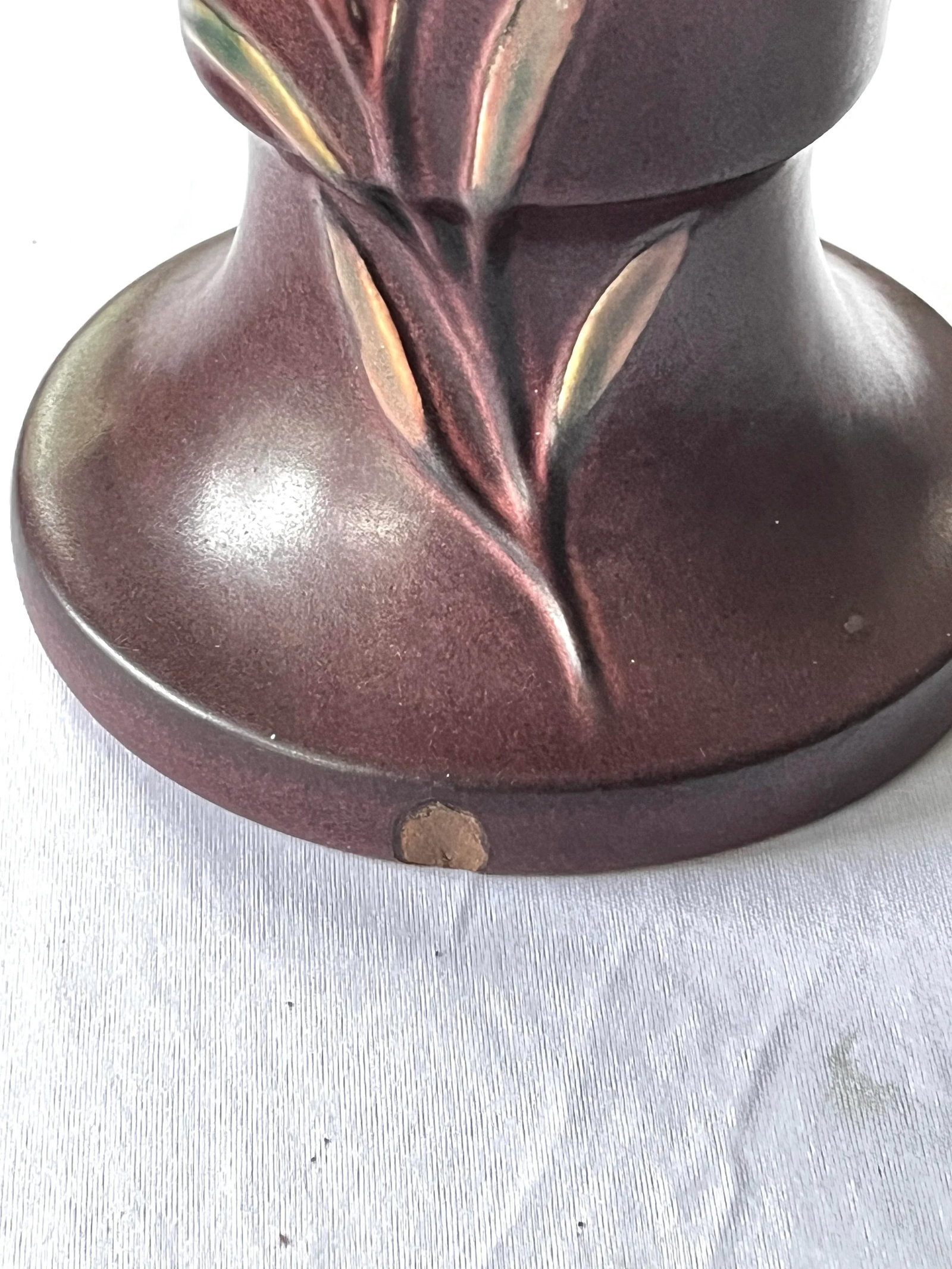 Roseville Pottery Pink Foxglove Floor Vase, Shape 55-16" Â‚Ã„Ã¬ - 5