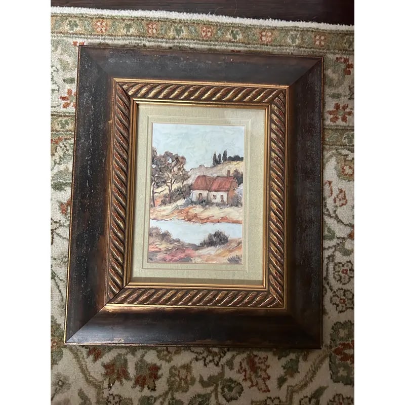 Set of 3 Pastoral Watercolors - 3