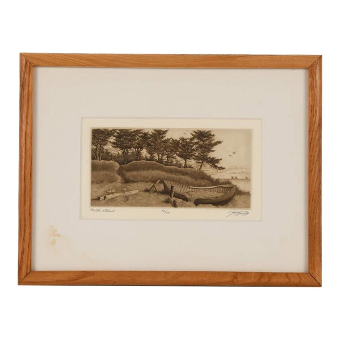 Late 19th Century Framed Engraving North Strand 91/100 (1 of 4)