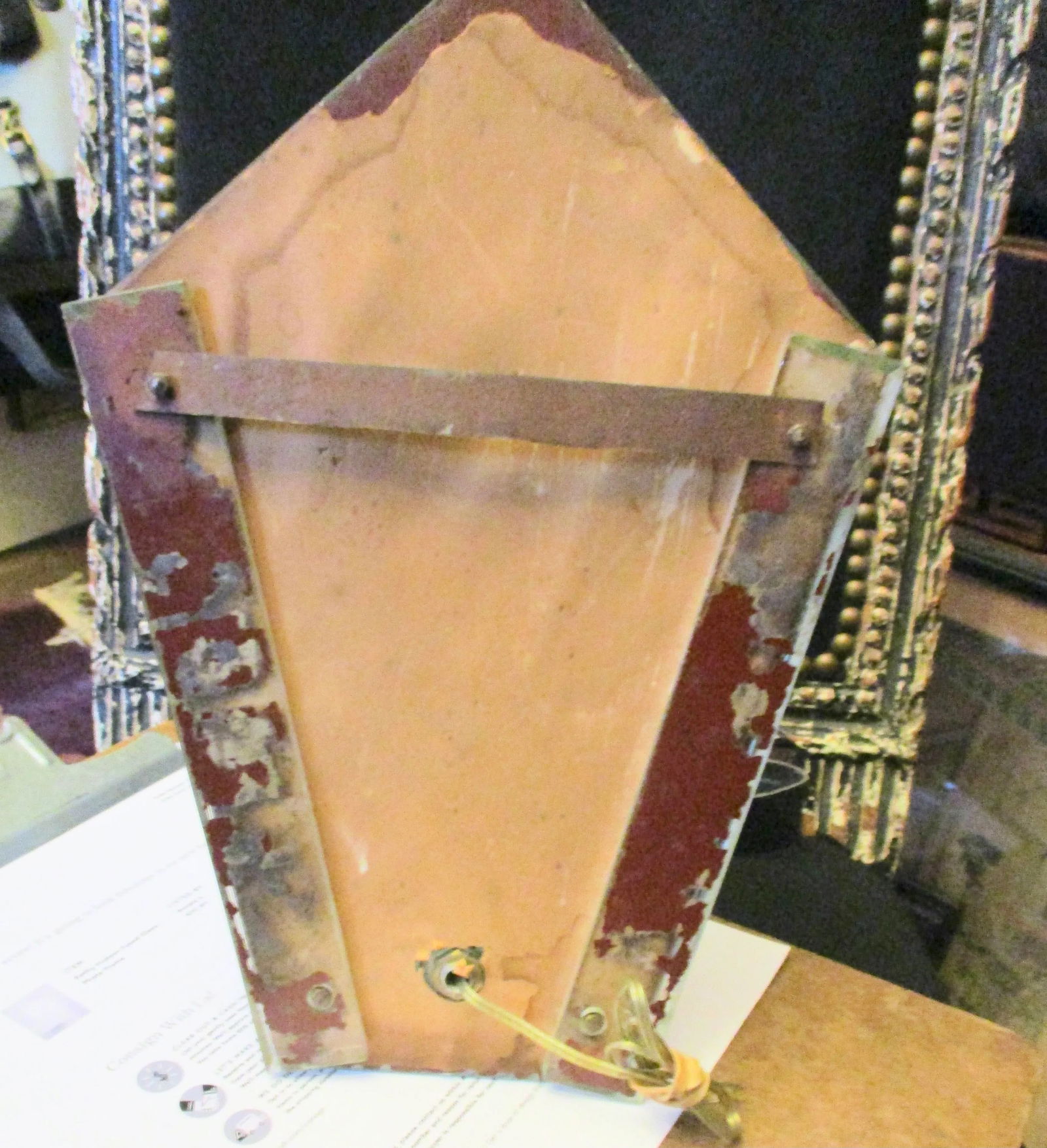 Hollywood Regency Mirrored Single Light Sconce - 6