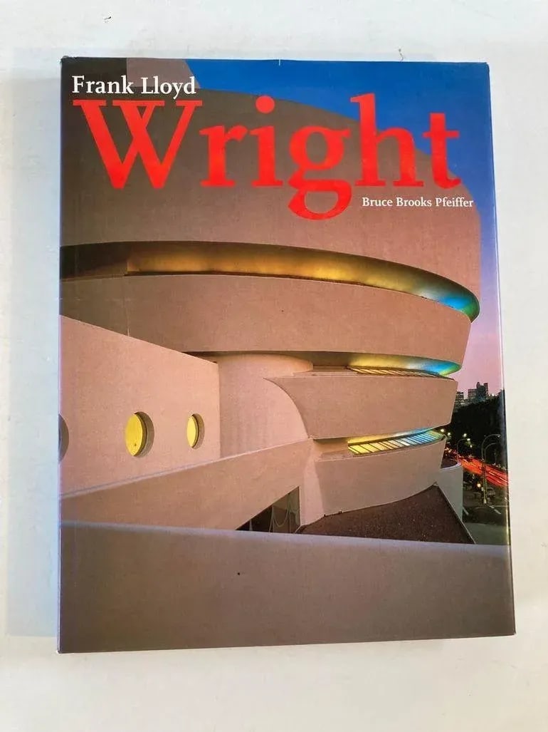 Frank Lloyd Wright by Bruce Brooks Pfeiffer Hardcover Book - 9