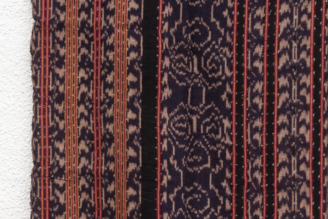 Large 20th Century Sumba Ikat Textile Panel - 3