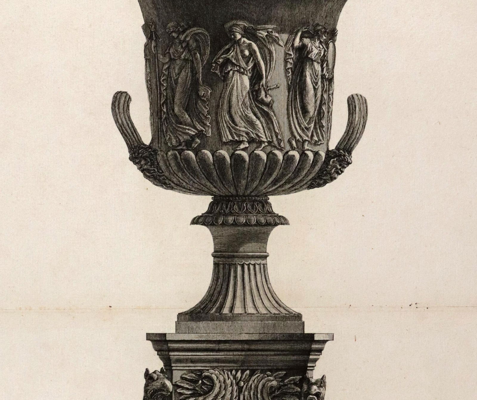 Giovanni Battista Piranesi (Italian, 1720–1778), Engraving of an Urn - 4