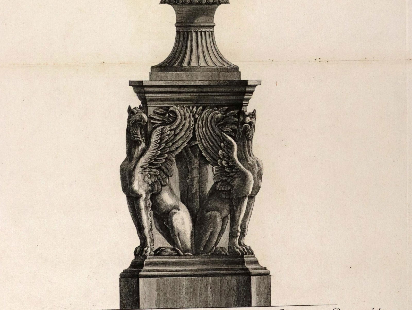 Giovanni Battista Piranesi (Italian, 1720–1778), Engraving of an Urn - 7