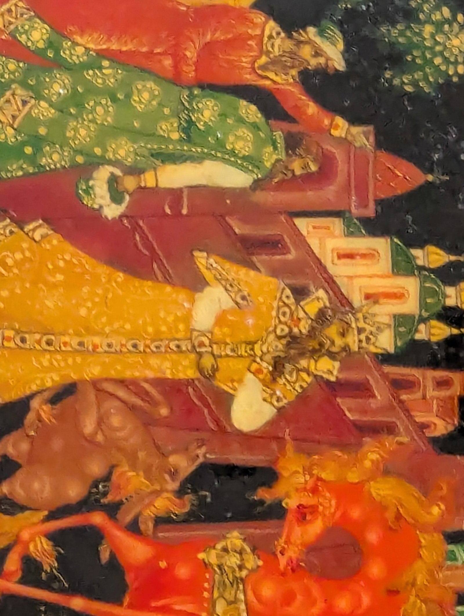 Palekh Lacquer Box by Artist G. Kamardin Dated 1985 - 9