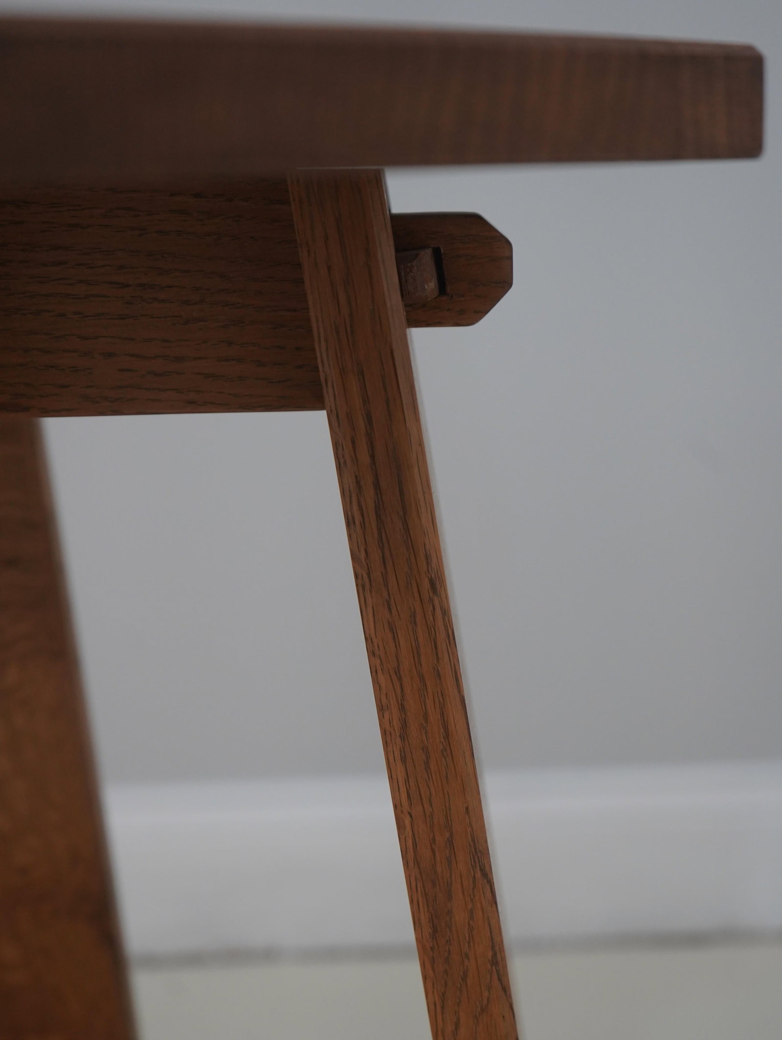 Mission Oak Bench Made Stickley Style Table - 5