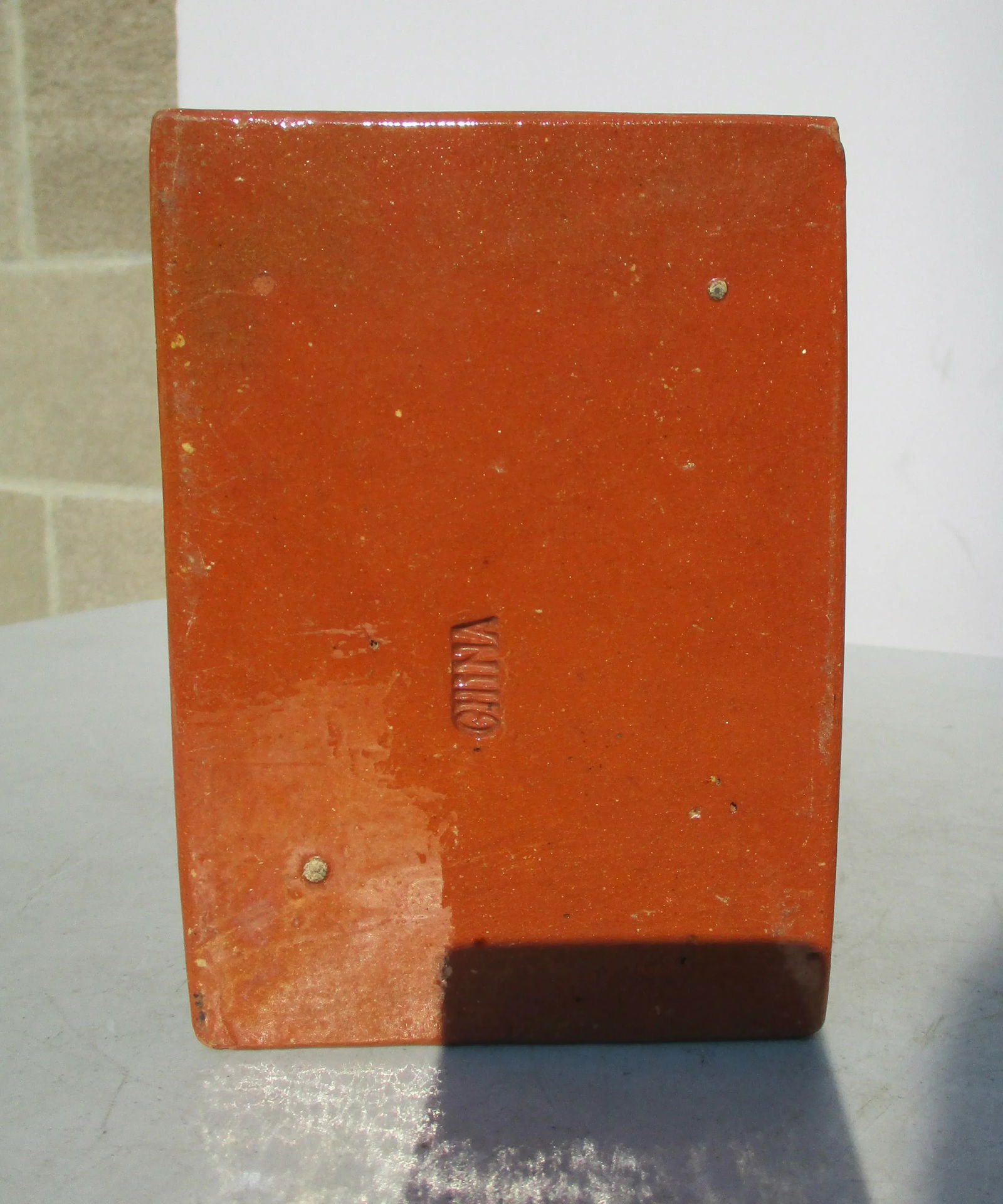 1930s Chinese Pillow Vase - 7