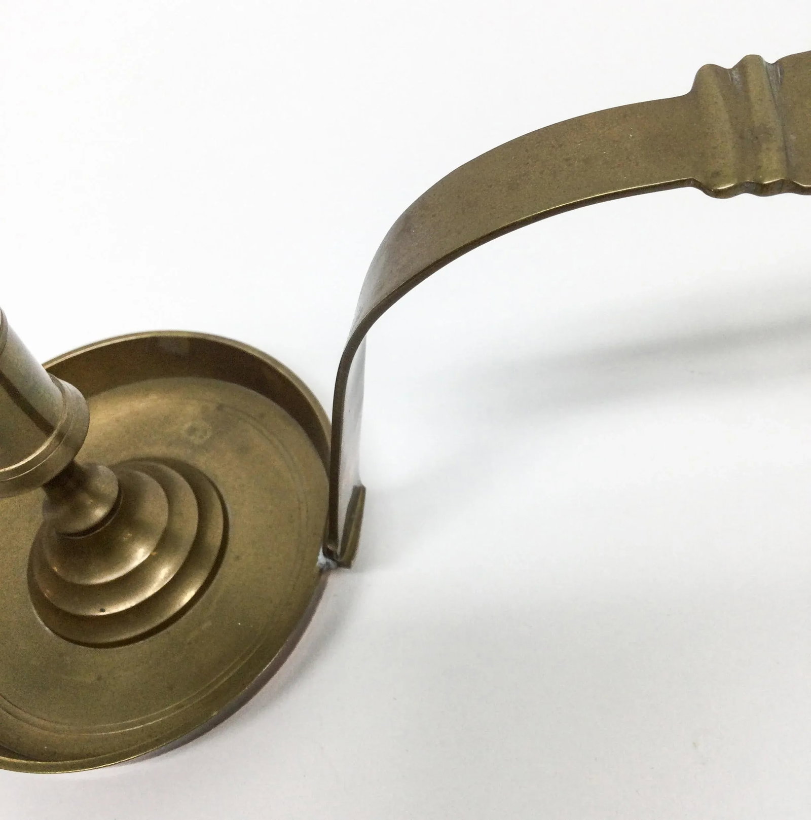 Vintage Brass Candle Holder - 6