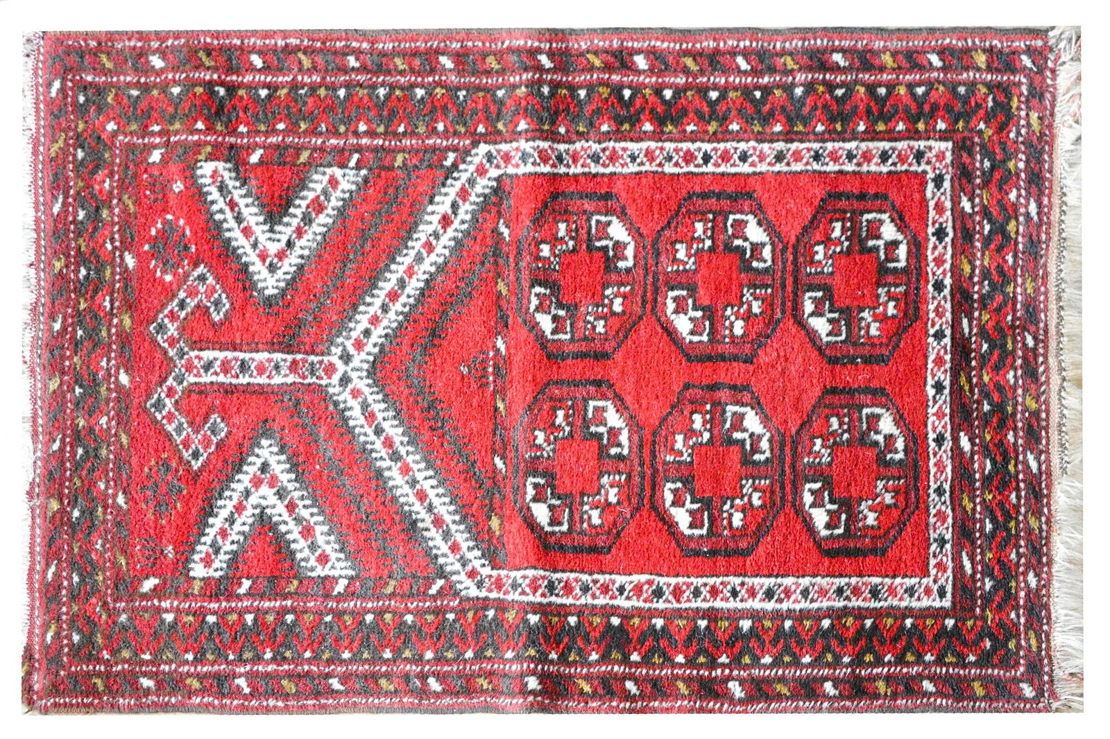 Vintage Afghani Prayer Rug - 2