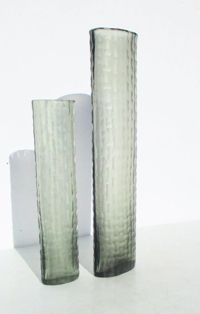 1990s Art Glass Vases - Set of 2 - 3