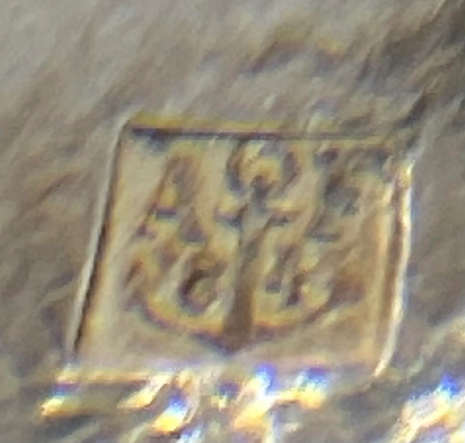 Late 19th Century French Armand Frenais "Blanc" Pudding Spoons - Set of 3 - 7