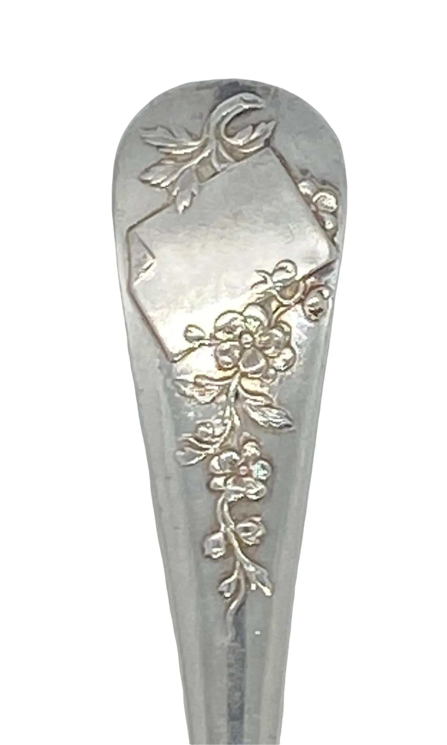 Late 19th Century French Armand Frenais "Blanc" Pudding Spoons - Set of 3 - 9