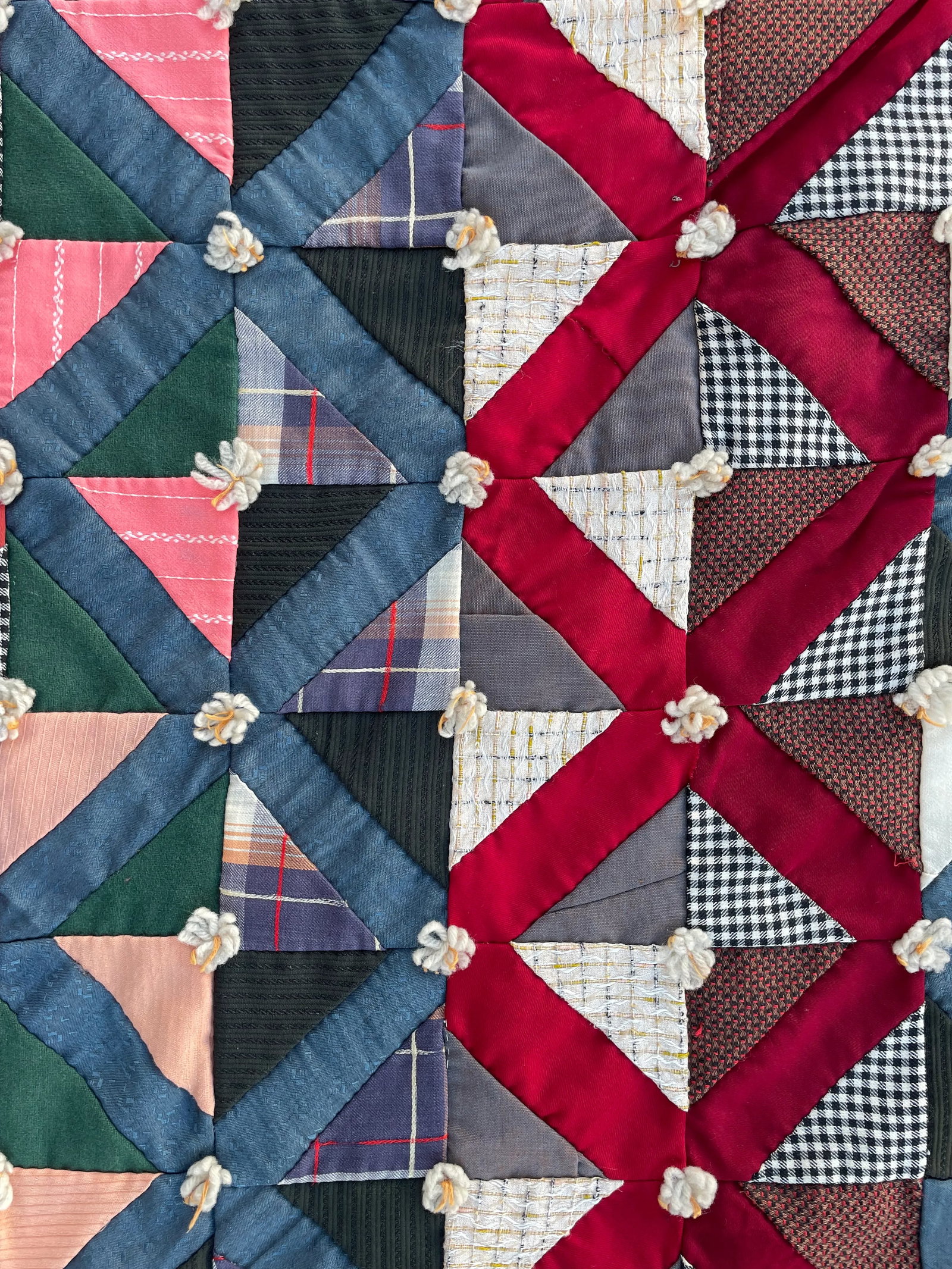 Circa 1940s Crib Quilt - 4