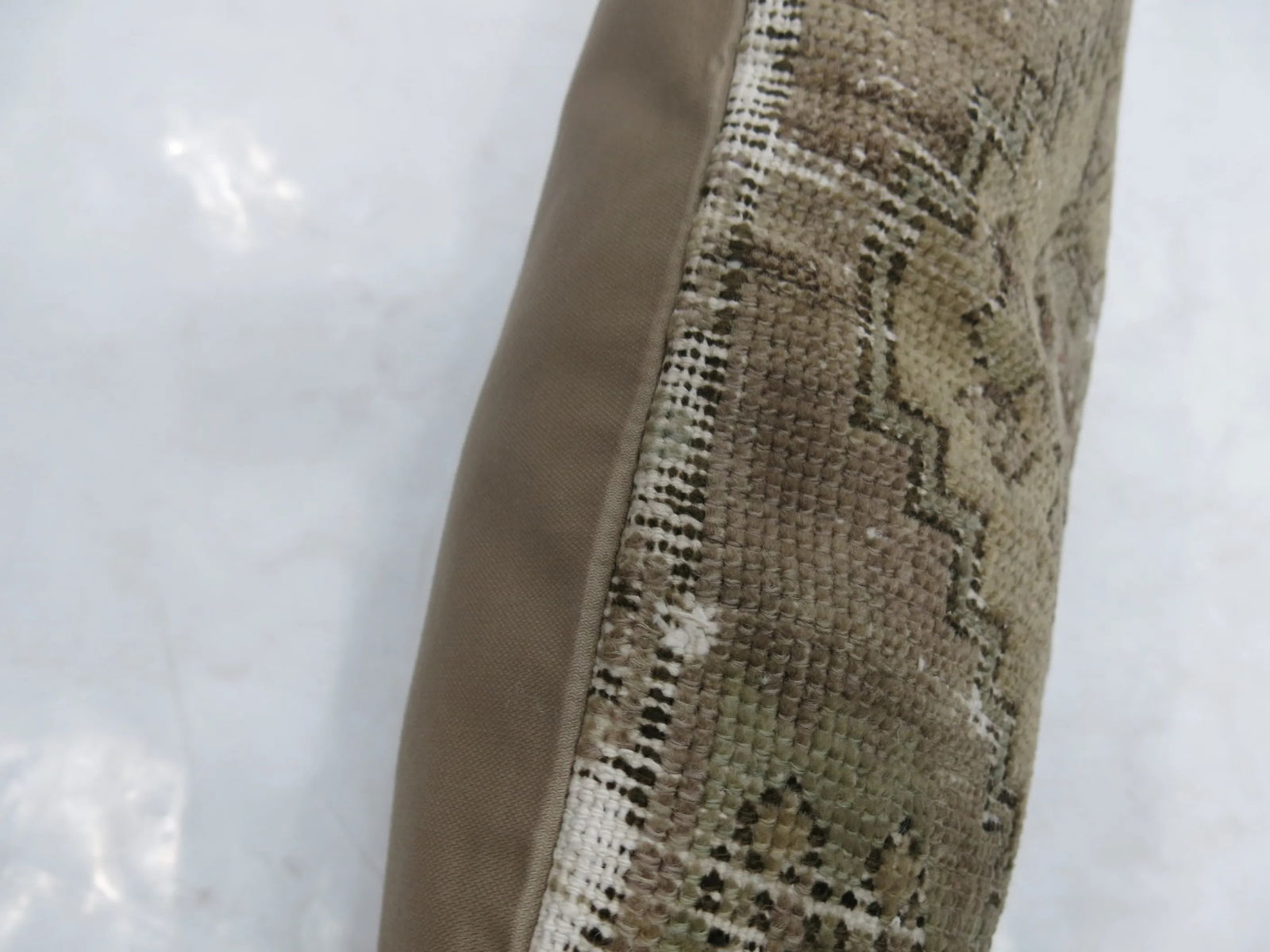 Large Lavender Turkish Rug Pillow - 2