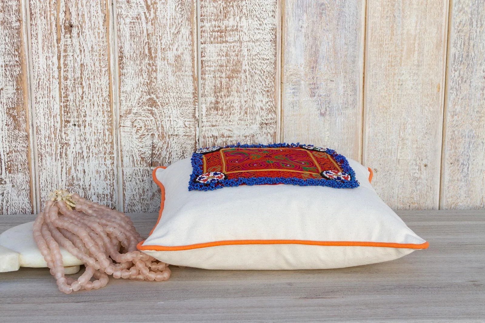 Herik Vintage Boho Throw Pillow Cover - 7