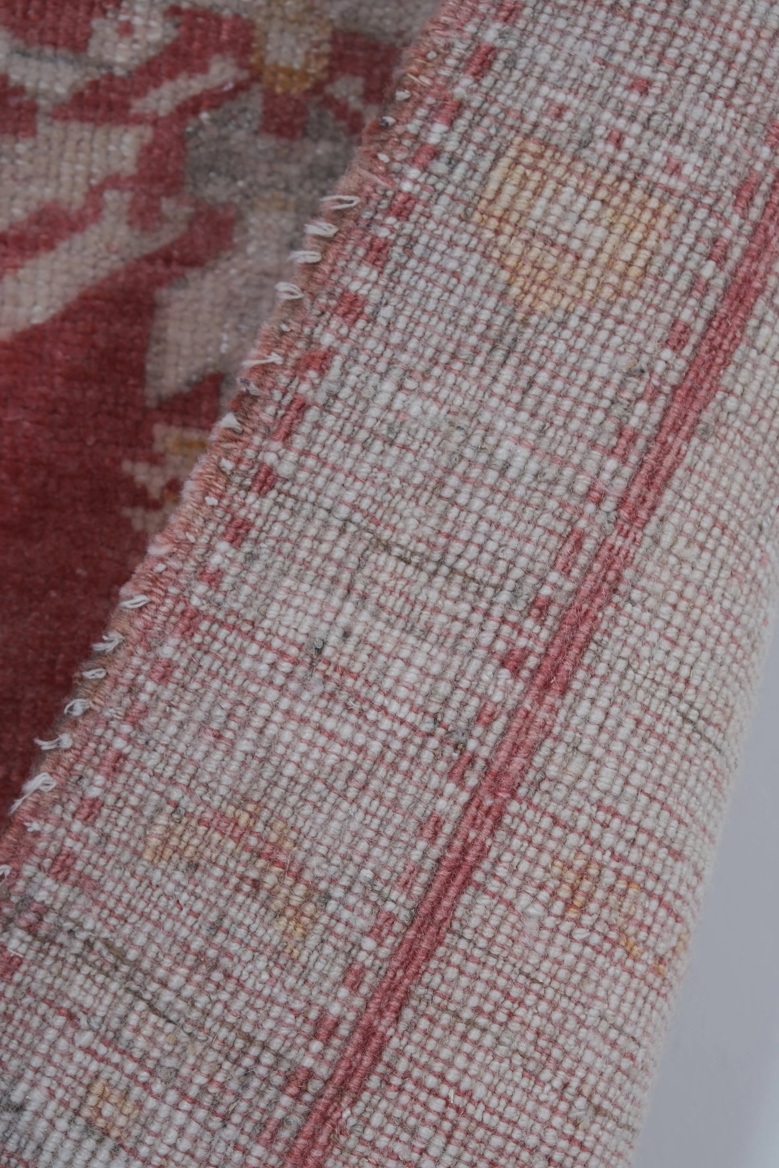 Vintage Muted Turkish Tan Rug Mat 1'8'' X 3'1'' - 9