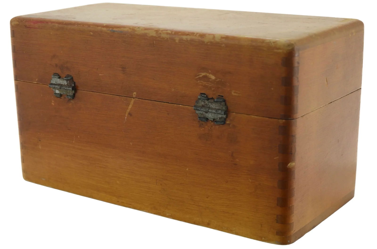 Advertising Dovetail Wood Box - 7