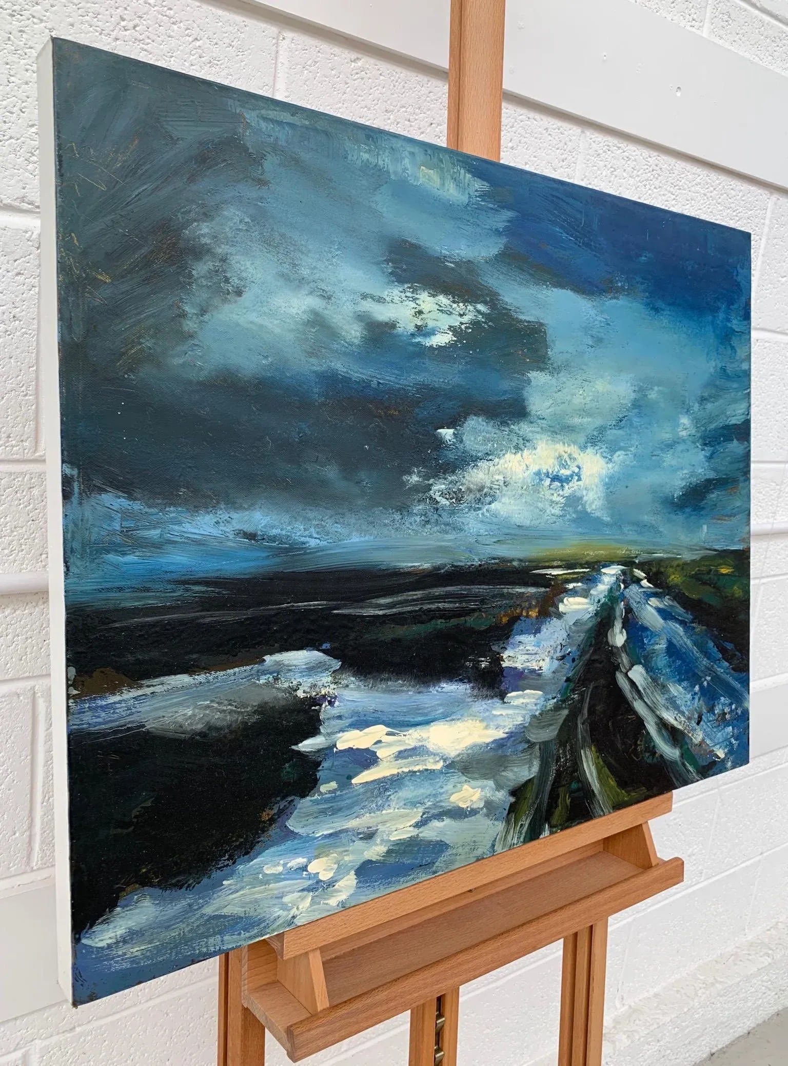 Colin Halliday, Original Landscape Oil Painting of the Peak District England by British Artist, Circ - 2