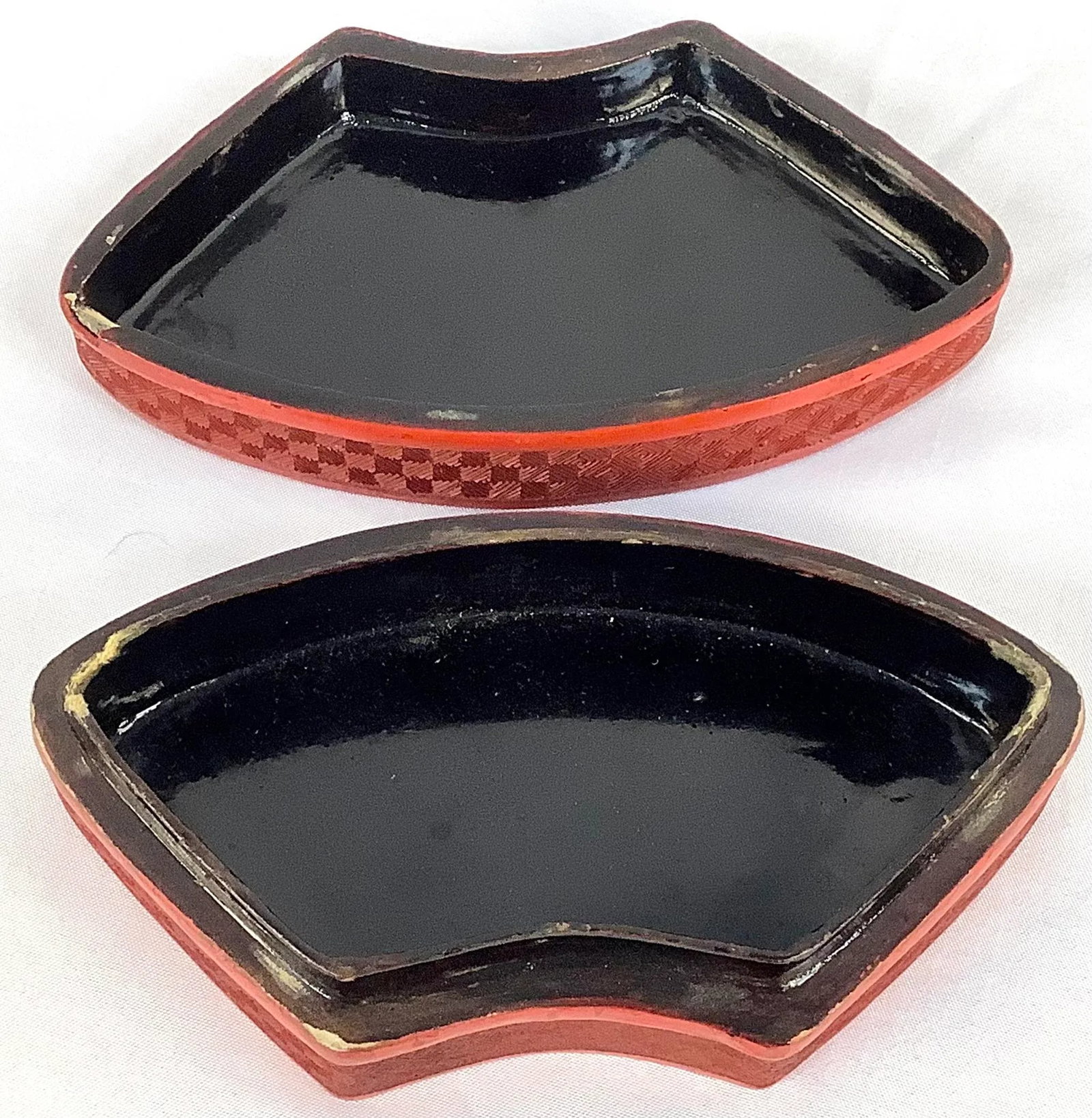 Vintage Chinese Cinnabar Lacquer Box - 5