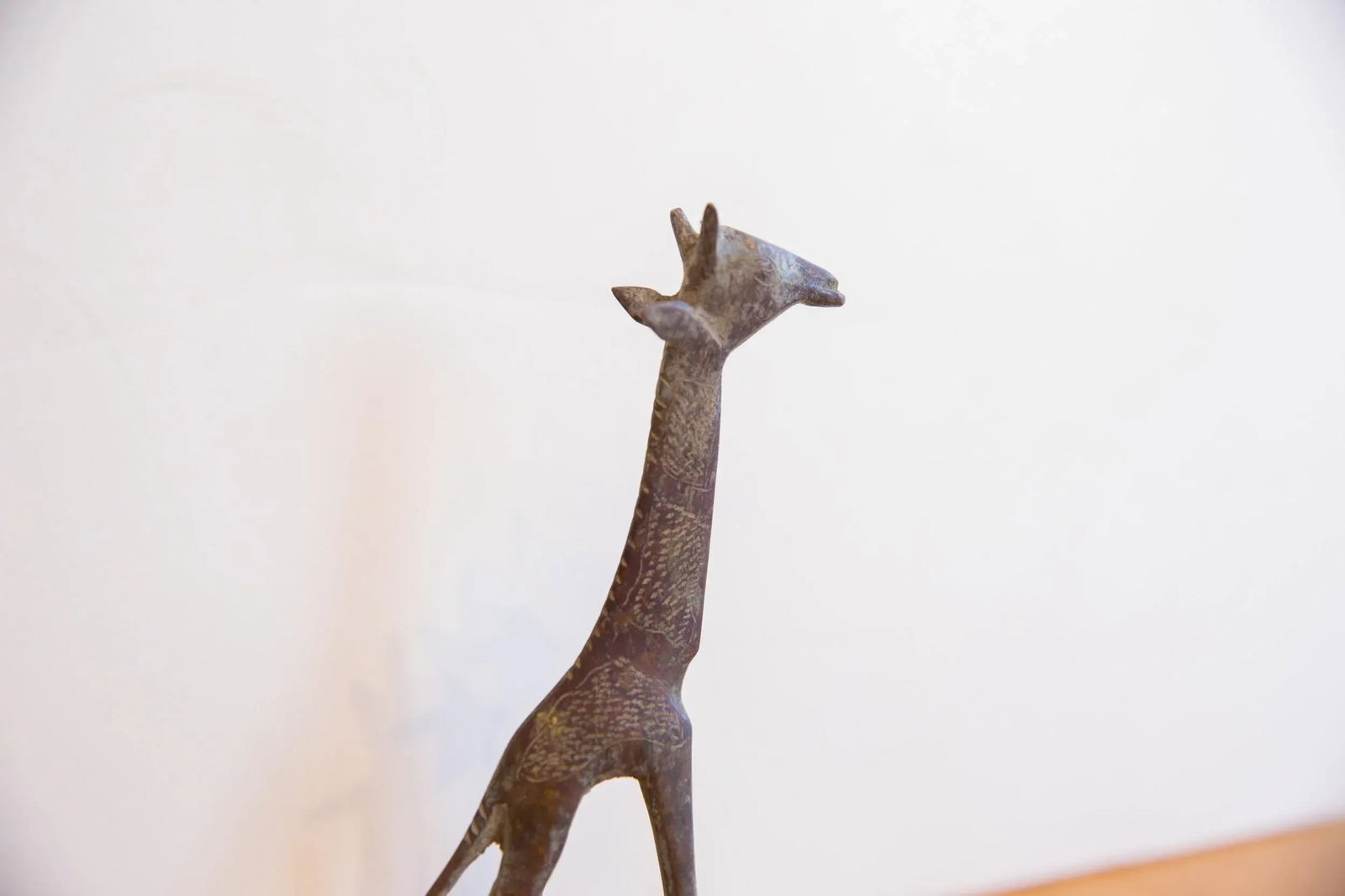 Vintage African Oxidized Giraffe - 2
