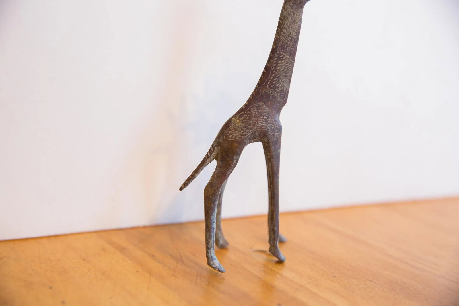 Vintage African Oxidized Giraffe - 3