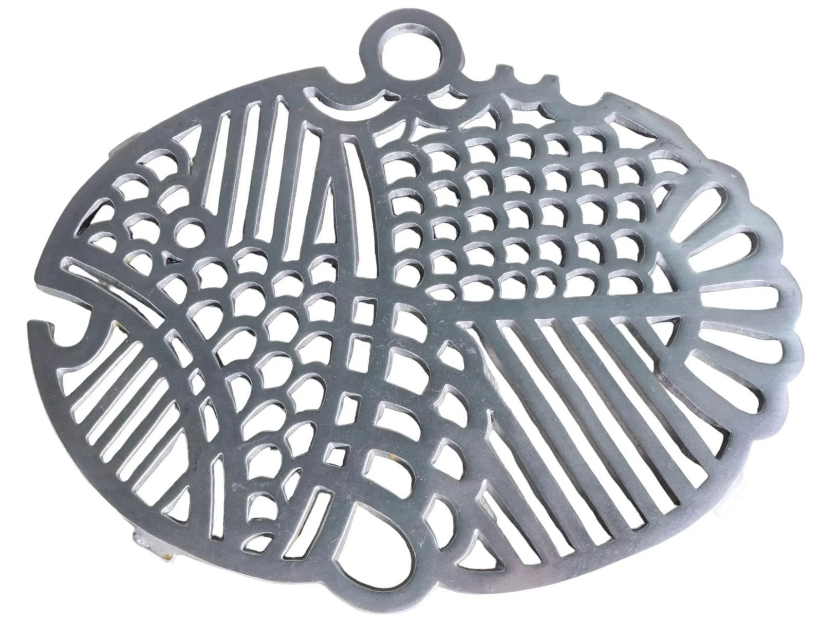 Cast Aluminum Dansk Fish Trivet Made in Taiwan C 1970's - 7