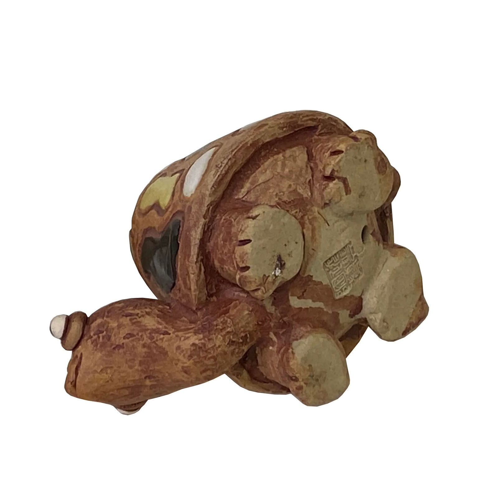 Handmade MultiColor Small Ceramic Turtle Figure Display Art - 7